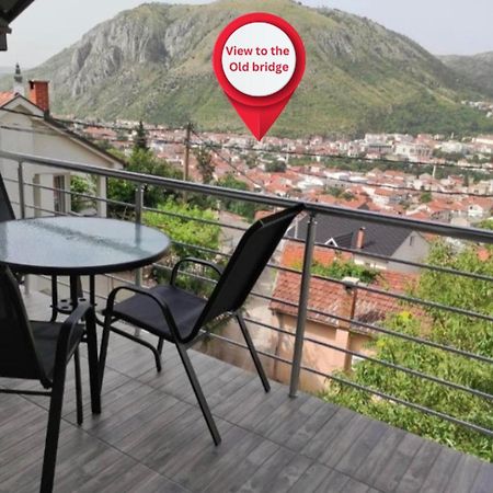 View Of The City - Studio Apartment Mostar Esterno foto