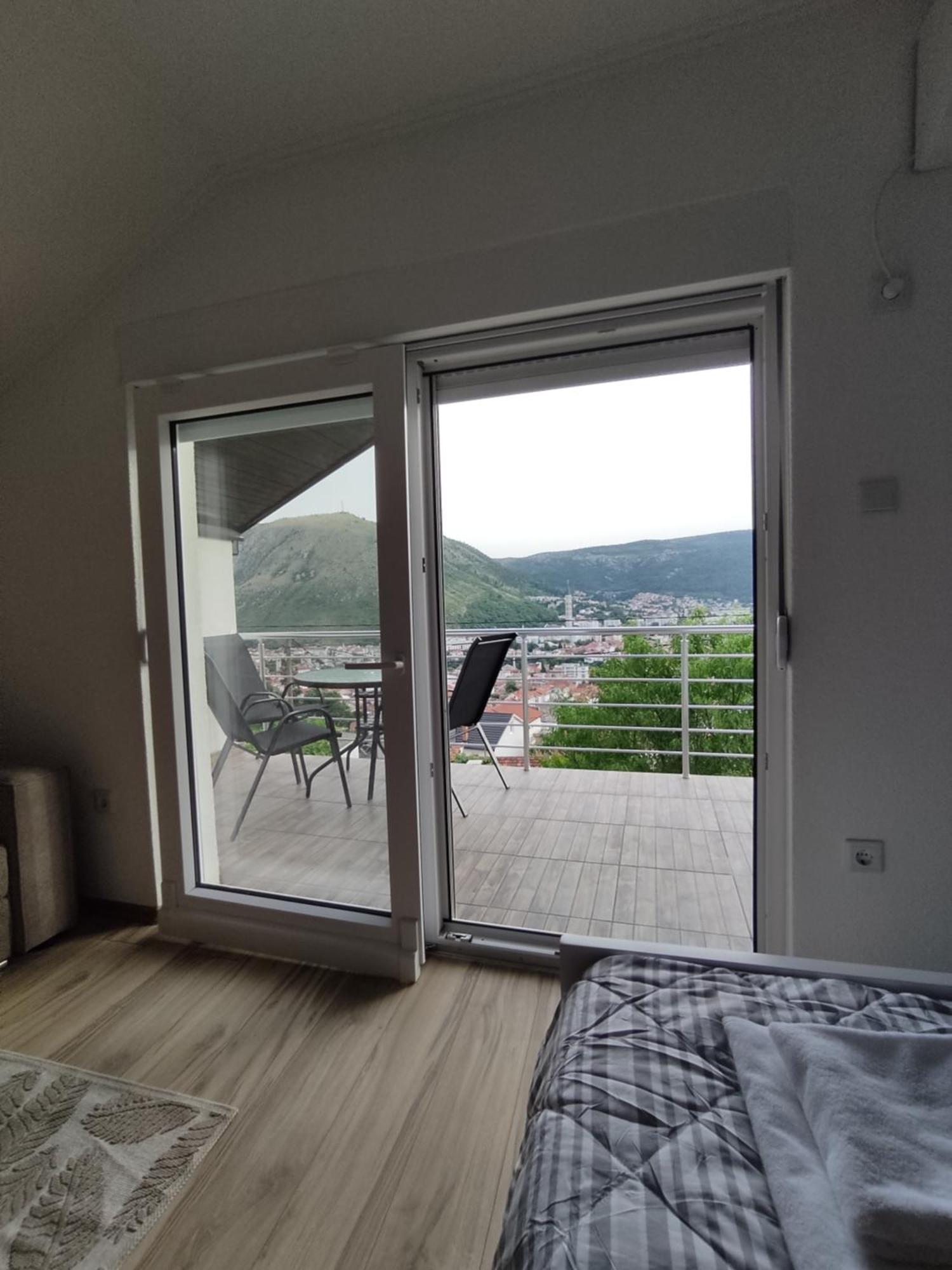 View Of The City - Studio Apartment Mostar Esterno foto