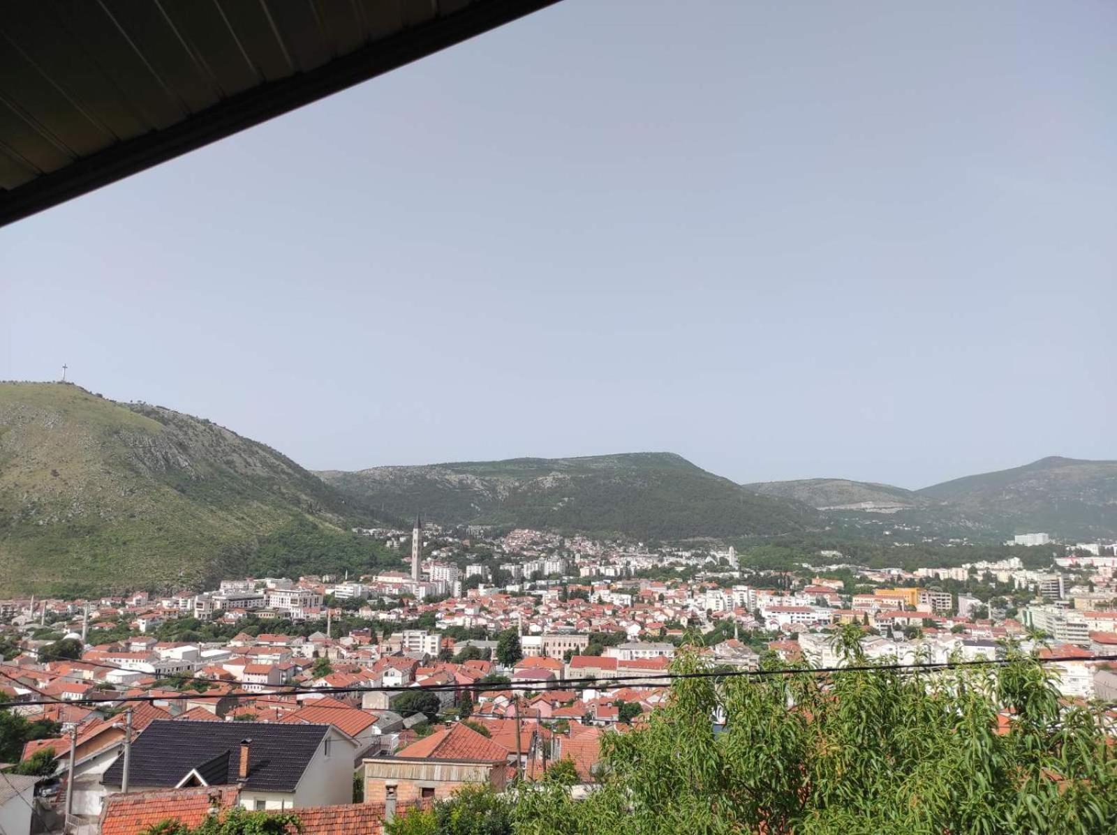 View Of The City - Studio Apartment Mostar Esterno foto